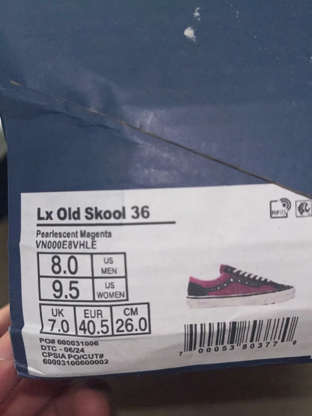 (8)Vans Old Skool 36 LX 'Pearlized Pack - Pink -Pearl Vans